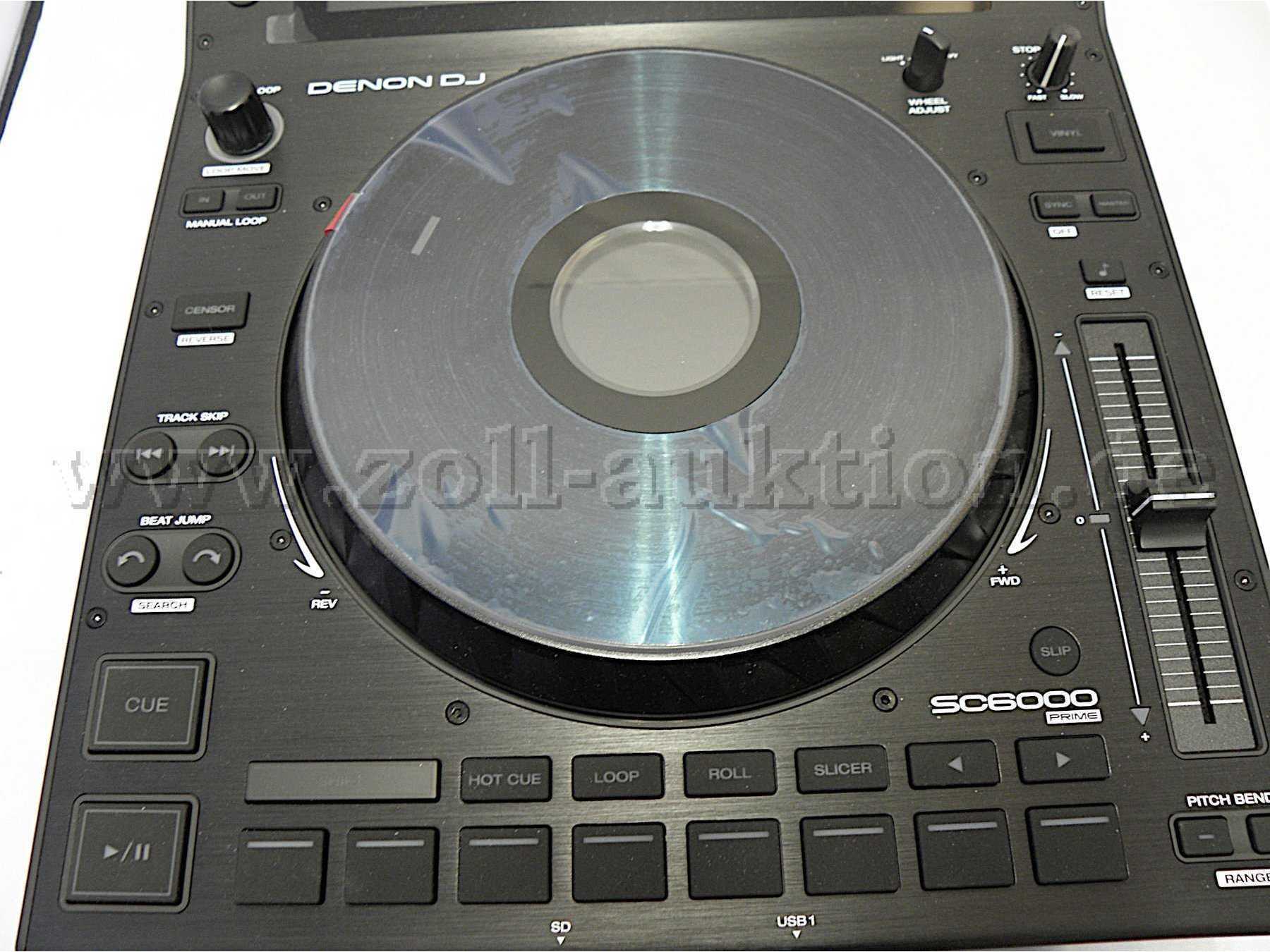 Denon DJ SC6000 Prime Ansicht von oben
