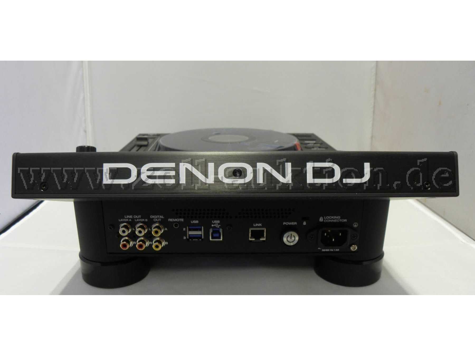 Denon DJ SC6000 Prime Ansicht Stirnseite