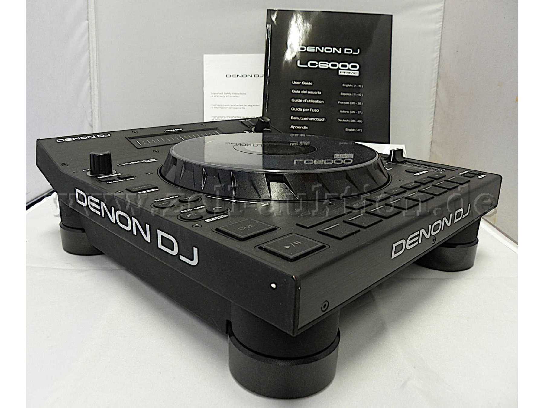 Denon Prime LC6000 DJ Controller seitliche Ansicht