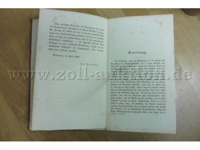 Vorrede zweite Seite und Einleitung erste Seite