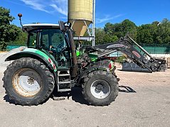 Deutz Agrotron Seitenansicht