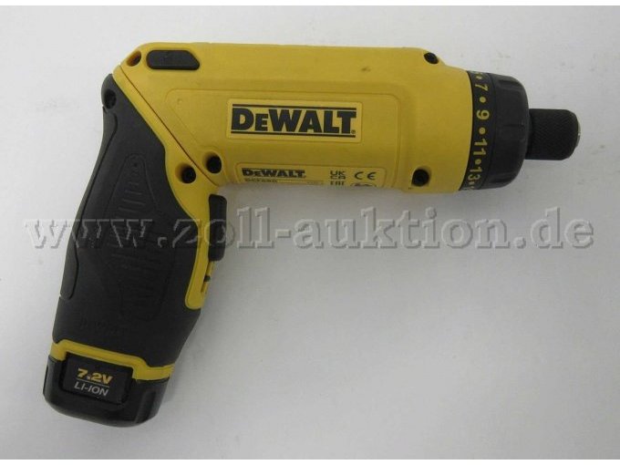Dewalt Knickschrauber von rechts