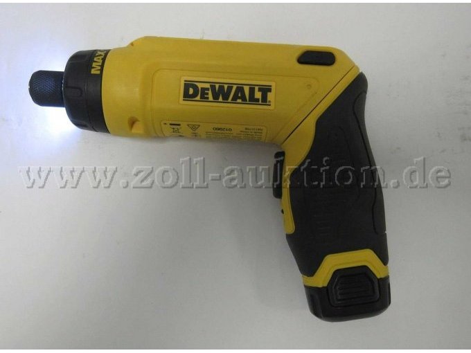 Dewalt Knickschrauber von links