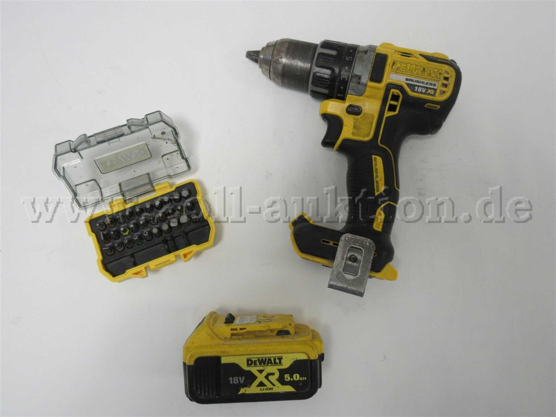 Dewalt Bohrschrauber + Akku + Bitset