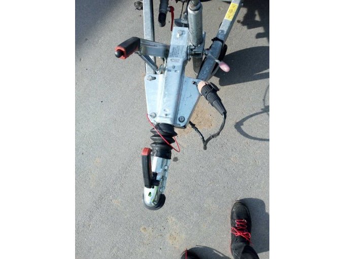 Deichsel mit neuem Zugmaul