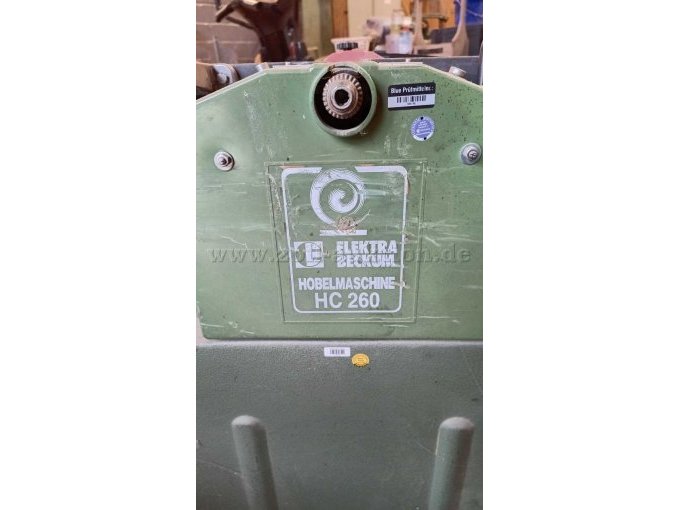 Maschinenbeschriftung Elektra Beckum