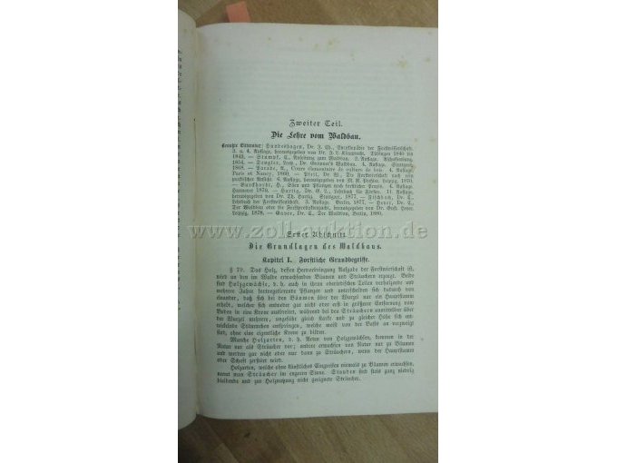 Zweiter Teil: Die Lehre vom Waldbau