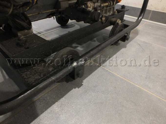 Ansicht der vorhanden Transporträder