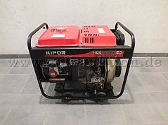 Seitliche Ansicht von rechts der Baugruppen - Kipor Kde6500E3