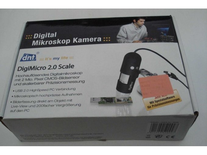 Originalverpackung für die DigiMicro 2.0 Scale.