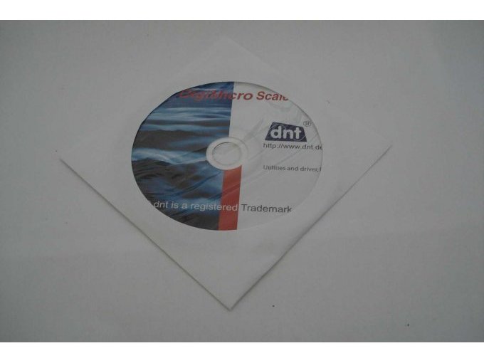 Die Software CD der DigiMicro 2.0 Scale.