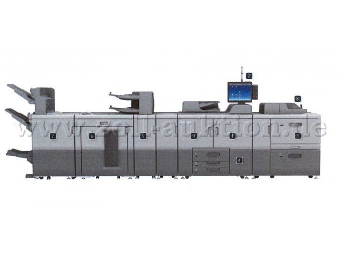 Musteraufbau Ricoh Pro 8310S