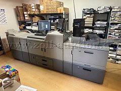 Frontansicht Druckmaschine