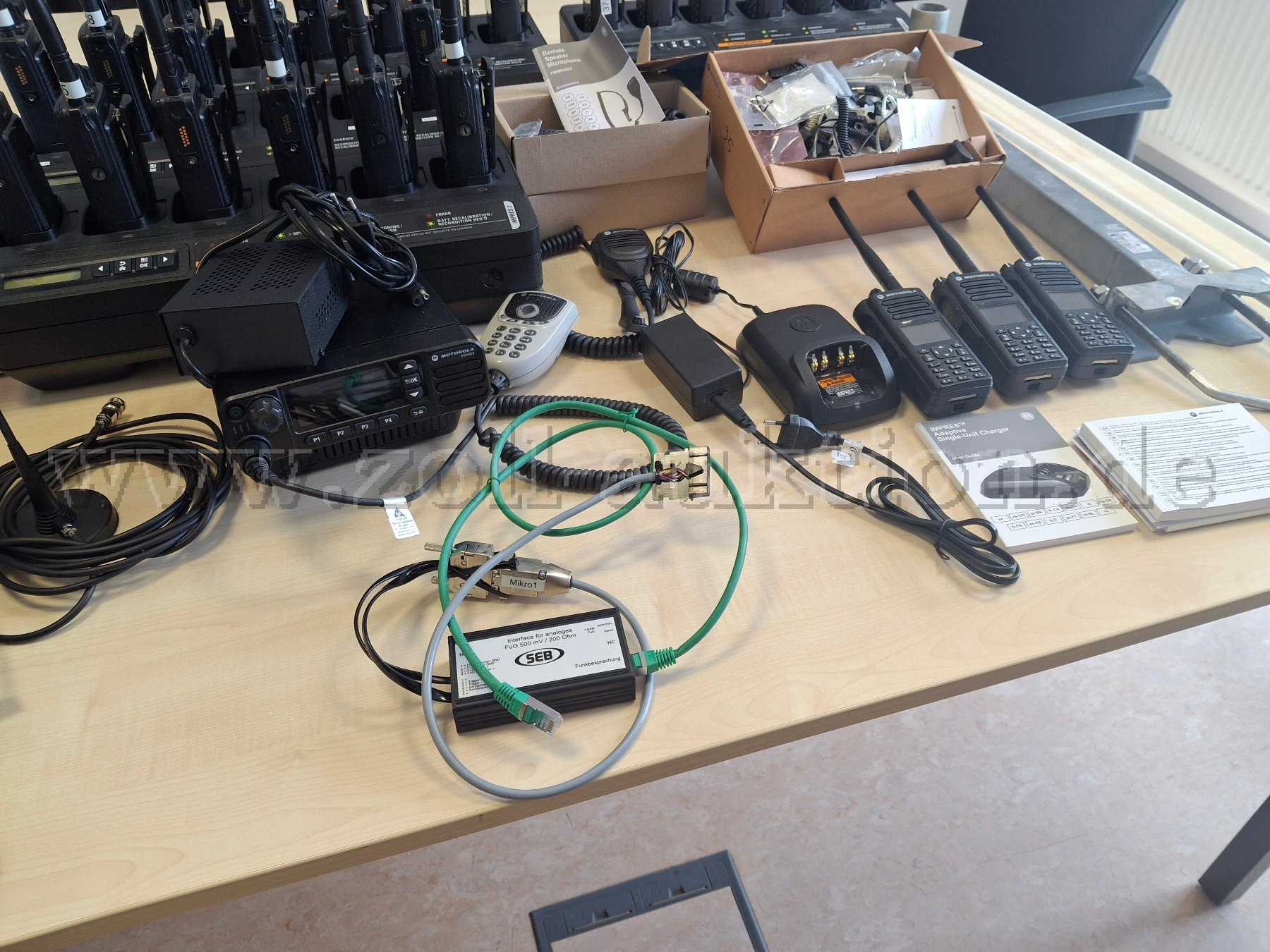 Funkgeräte Frontansicht