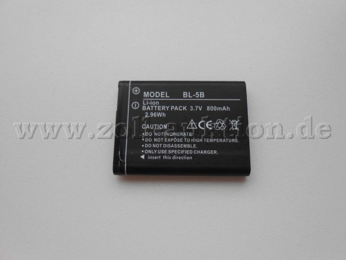 Akku Model BL-5B Li ion, gebraucht