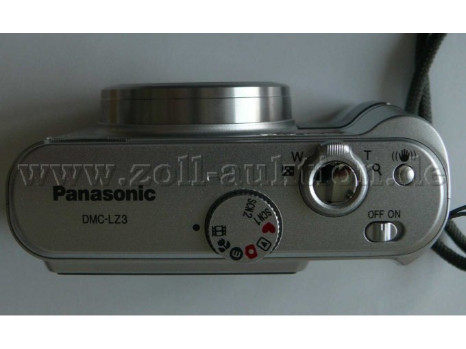 Digitalkamera Panasonic DMC-LZ3 Bedienfeld von oben