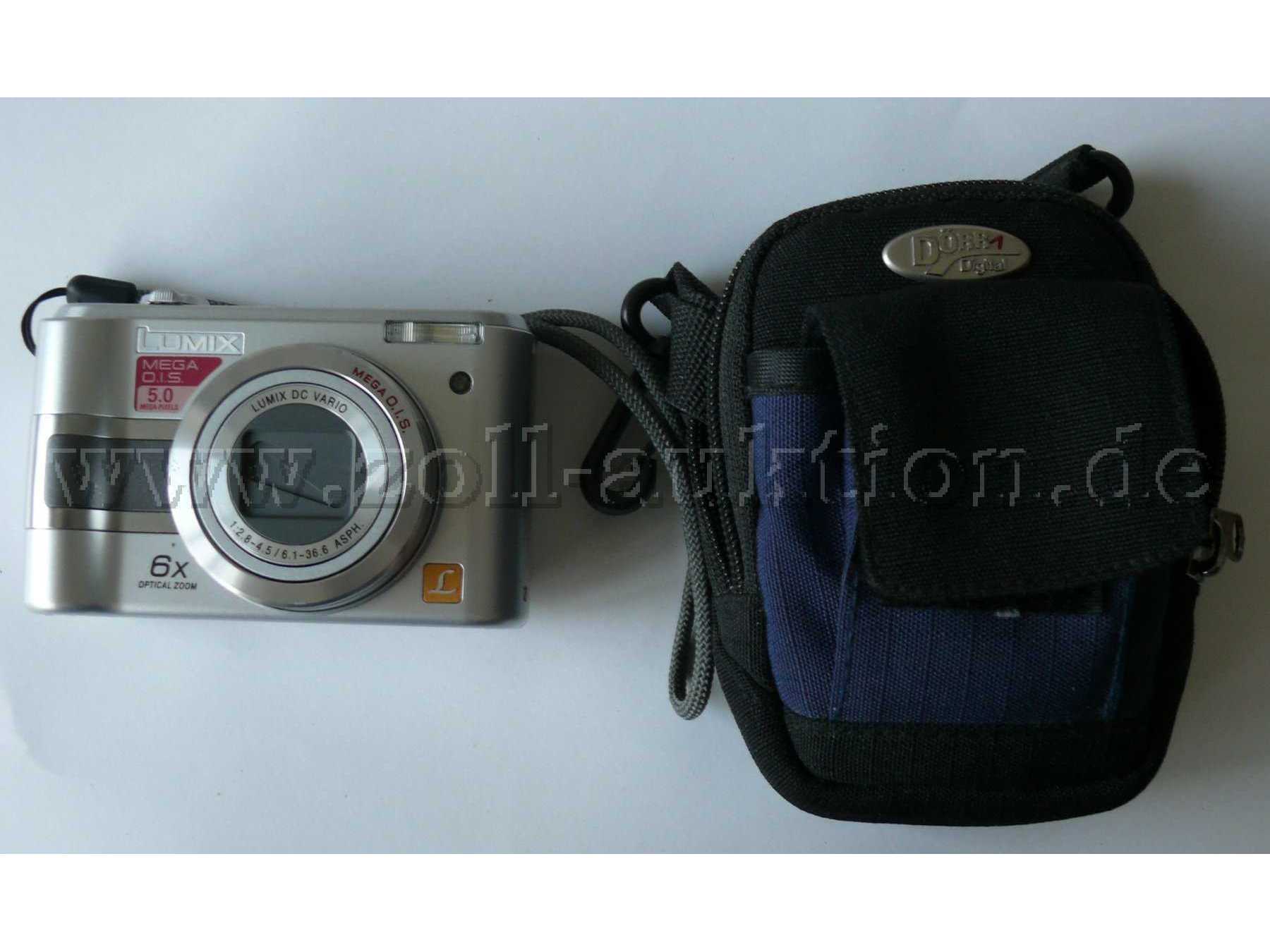 Digitalkamera Panasonic DMC-LZ3 mit Tasche
