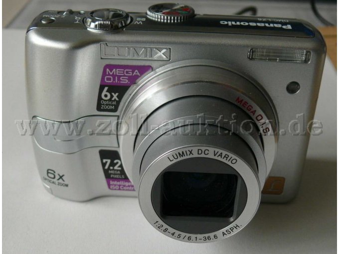 Digitalkamera Panasonic DMC-LZ6-geöffnetetes Objektiv