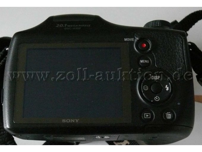 Digitalkamera Sony DSC-H 300 Display Bedienelemente