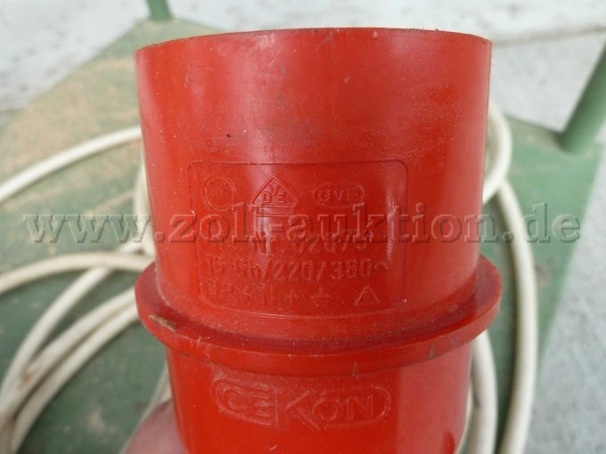 Anschluß CEE-Stecker 16A