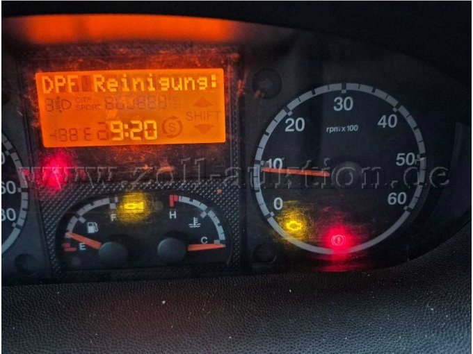 Kombiinstrumente/Fehlermeldung