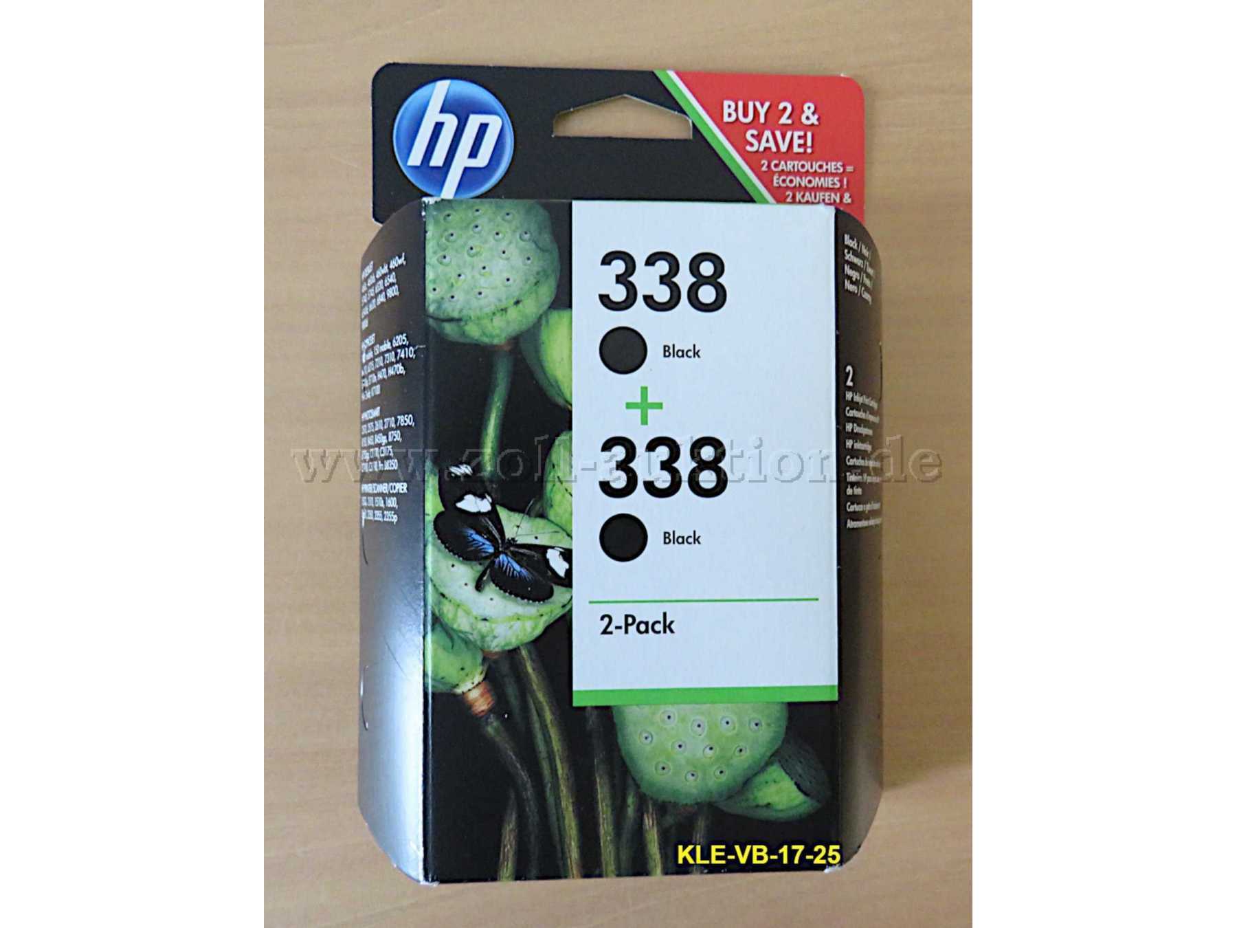 Doppelpackung HP 338
