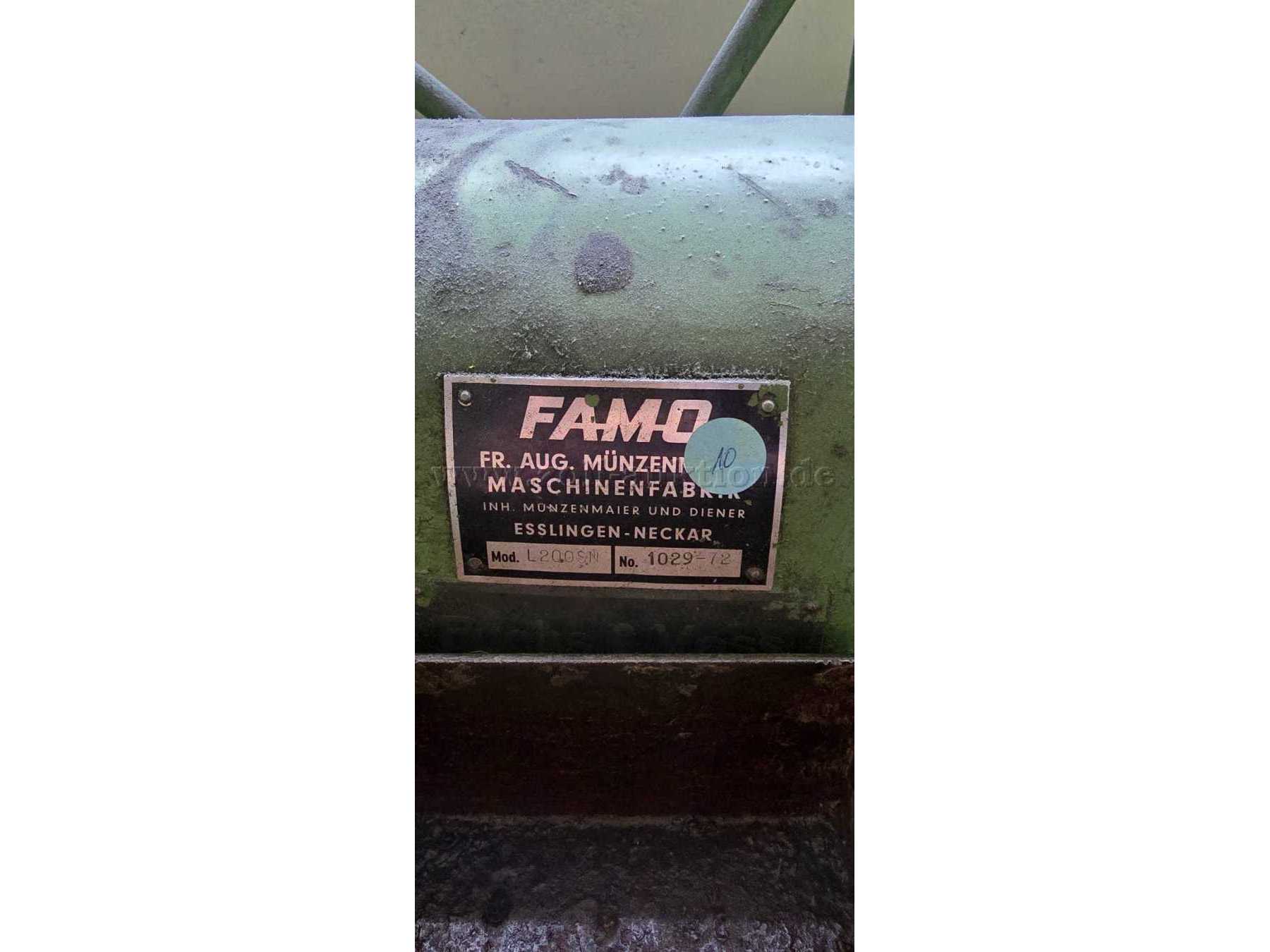 Schleifmaschine FAMO