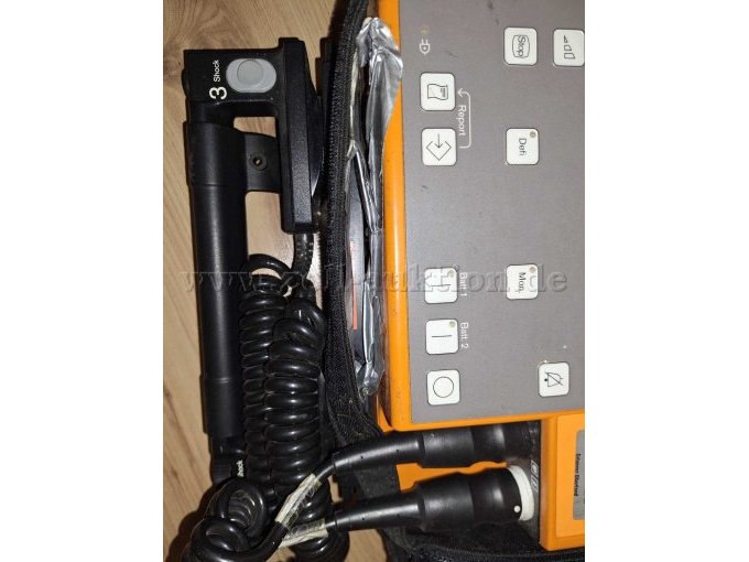 Detail geklebte Tasche