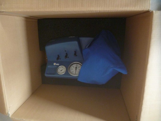 Testor verpackt