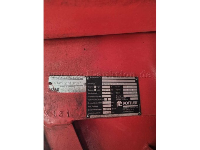 Angabe Technische Daten