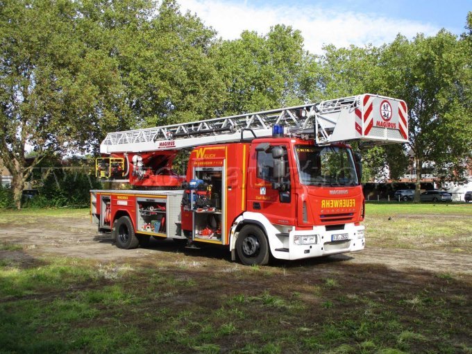 1 Drehleiter DLK 23-12 CS Magirus, IVECO Fahrgestell – foto 6 – kavel bij Zoll-Auktion, Willich
