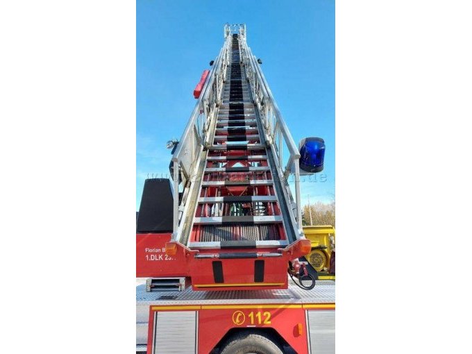 Ansicht Leiter von hinten unten