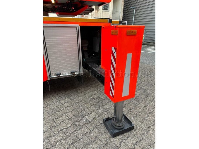 Abstützung hinten Fahrerseite