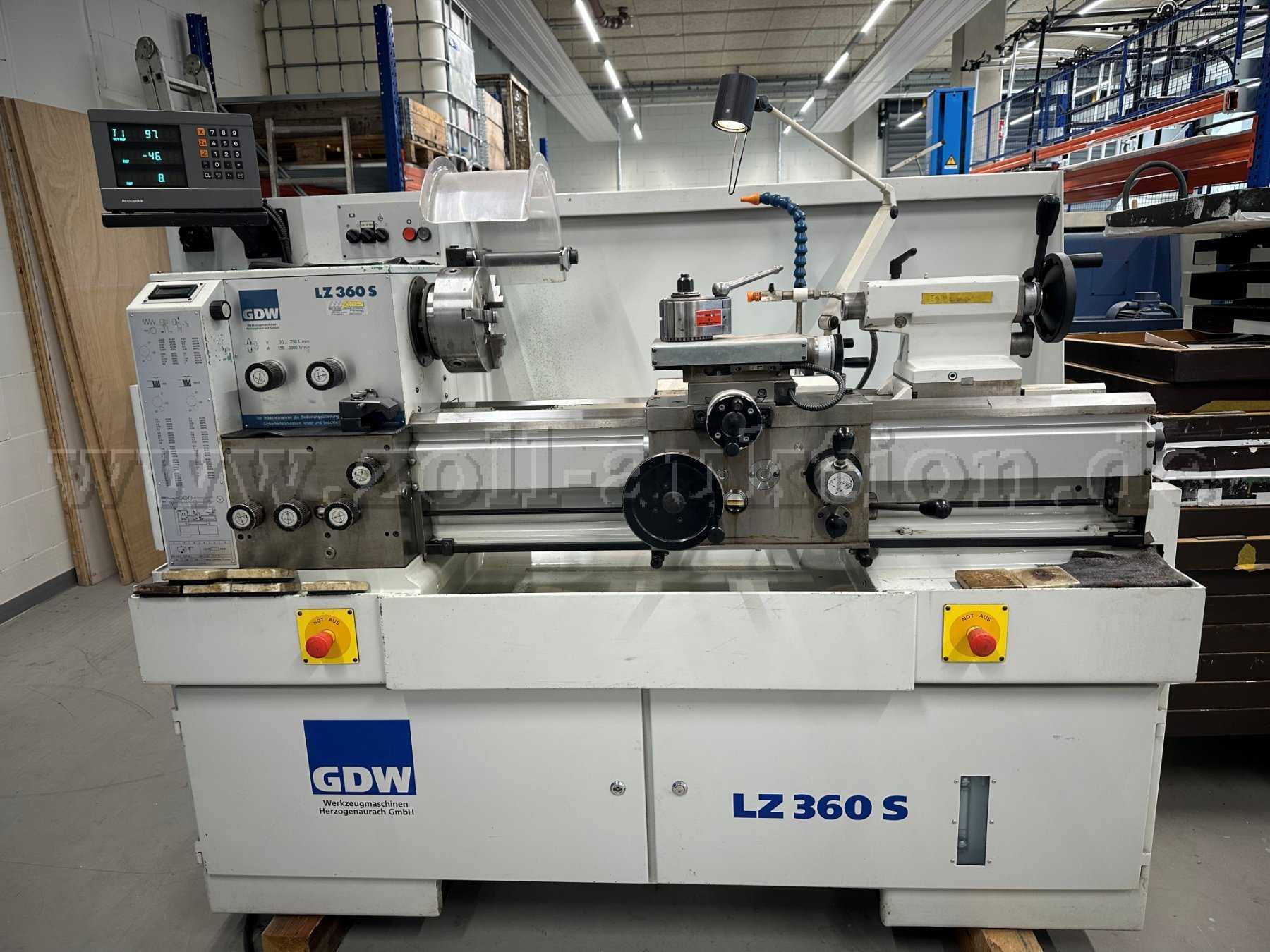 Ansicht Drehmaschine GDW LZ 360 S
