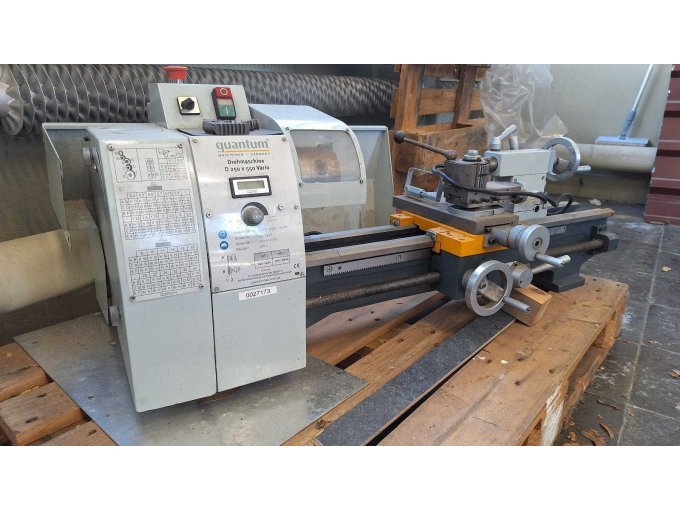 1 Drehmaschine, Quantum, D 250 x 550 Vario – foto 5 – kavel bij Zoll-Auktion, Göppingen