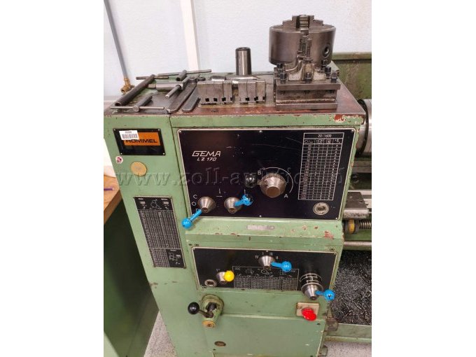 Drehmaschine konventionell GEMA LZ 170_Vorderansicht