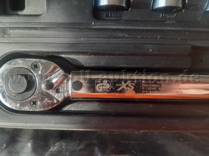 Detail Knarre mit Mechanik