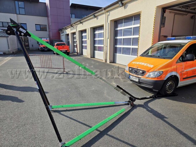 Umbau Rettungssystem mit Ausleger