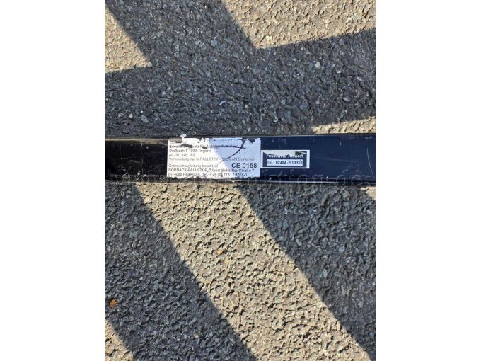 Ausleger Typenschild