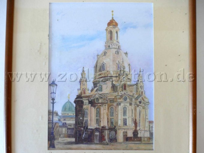 Detailansicht 1 Druck - Die neue Frauenkirche zu Dresden, Rainer Hasse 2004
