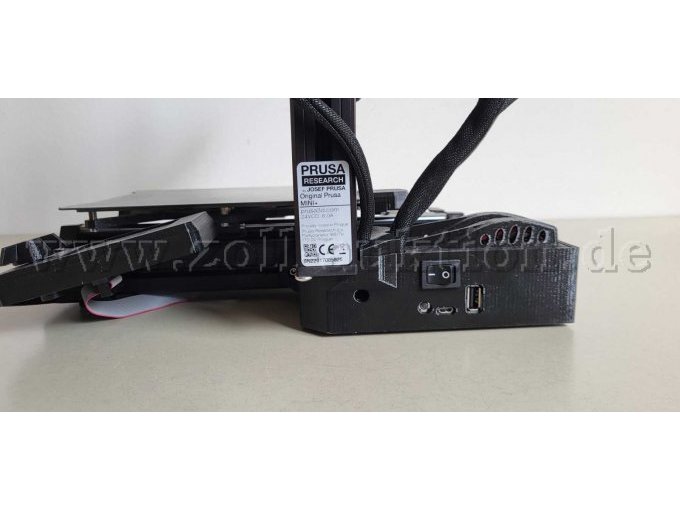 Anschlüsse 2 und Typenschild 1