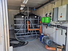 Innenansicht Druckerhöhungsanlage