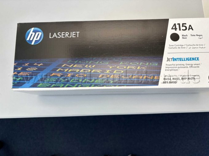 Vorderseite Druckerpatrone