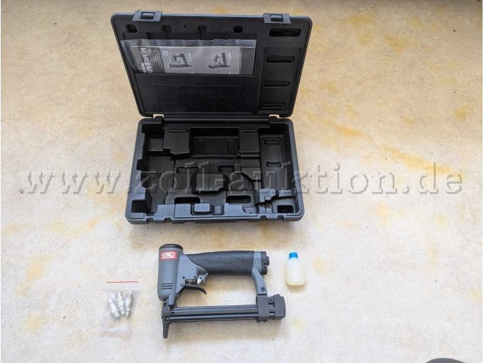 Ansicht des Kofferinhalts