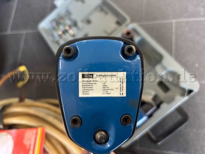 Typenschild Schlagschrauber