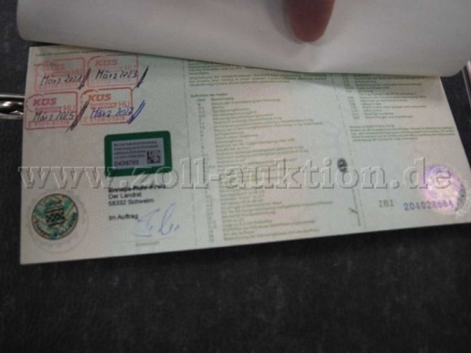 Ansicht Zulassungsbescheinigung Teil 1 (1)