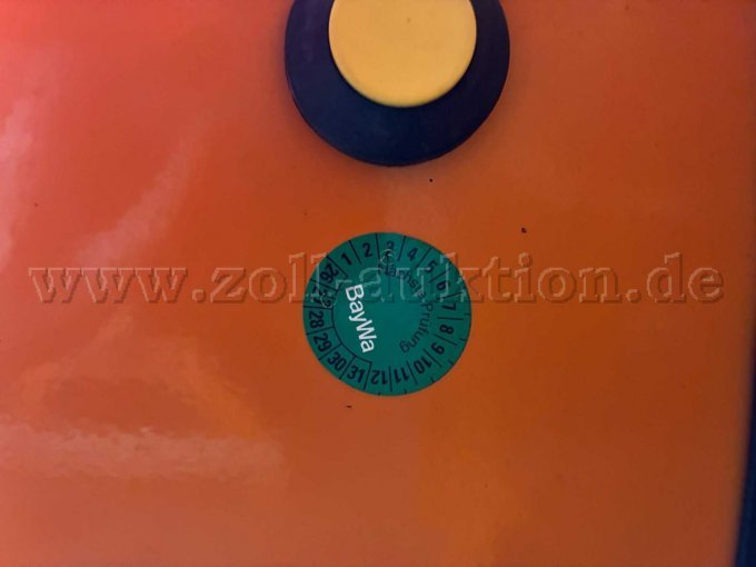 1 Duplex 0,90 m³ VA Kugelmann Dreipunktstreuer – foto 2 – kavel bij Zoll-Auktion, Selbitz