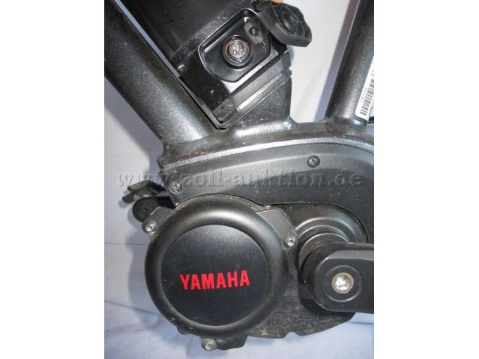 Ansicht Yamaha Mittelmotor und Ladebuchse