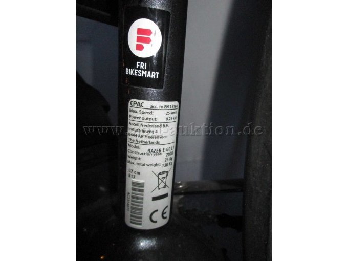 Ansicht Typenschild mit CE-Kennung