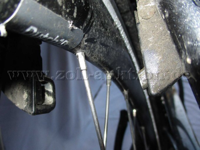 Ansicht durchtrenntes Ringschloss